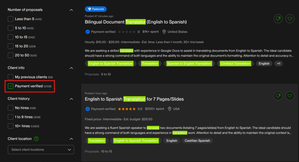 The image of search how to avoid "Unverified payment".