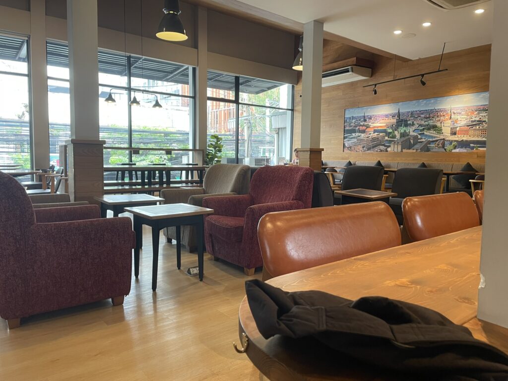 作業カフェ確保